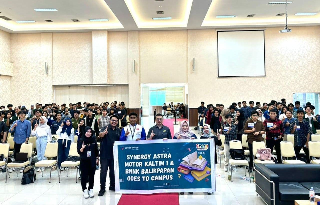 Astra Motor Kaltim 1 Gandeng BNNK Edukasi Mahasiswa ITK Tolak Narkoba