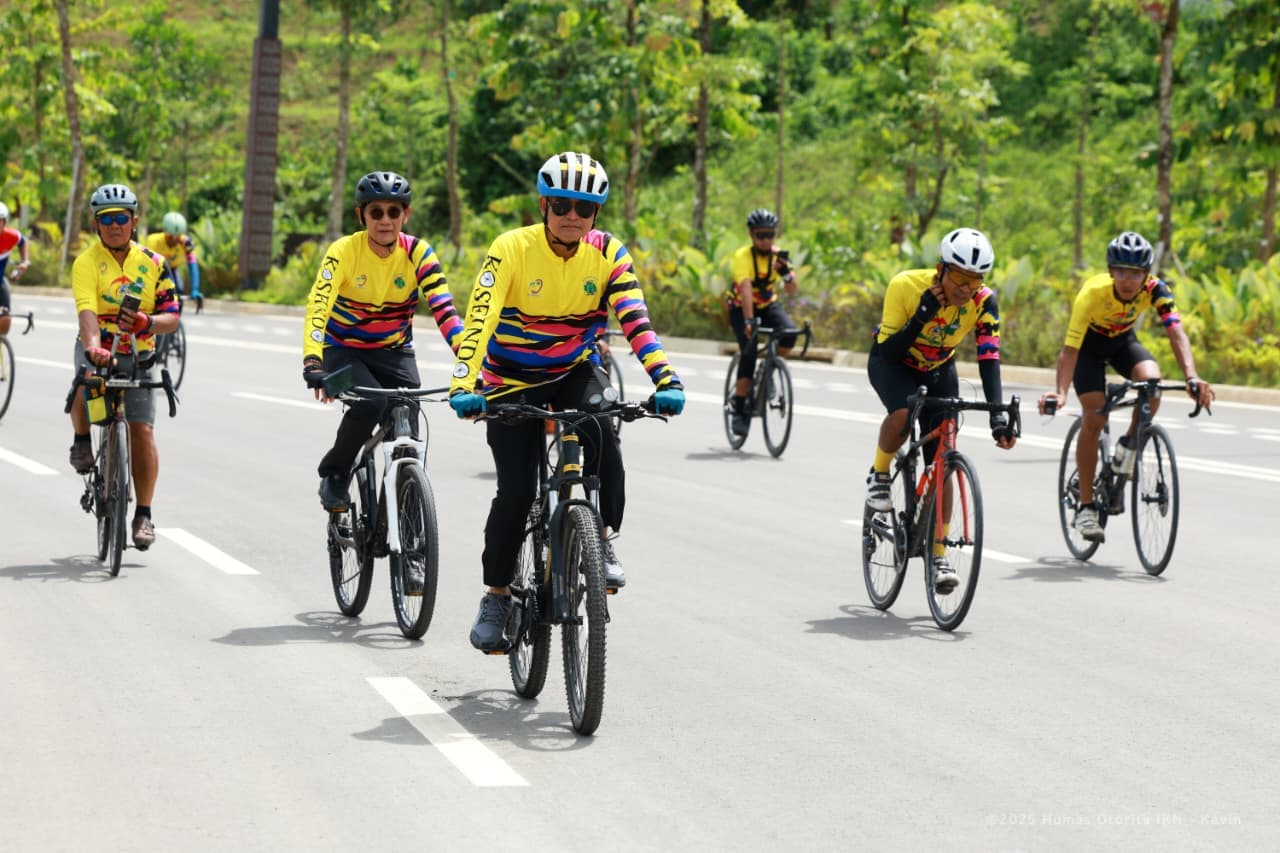 Gowes Jakarta–IKN, 1.618 Km Menembus Nusantara