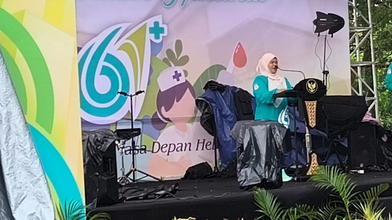 Kepala Dinkes Balikpapan, Alwiati menyebut Kesadaran Cek Kesehatan Rendah, HKN 61 Jadi Pengingat 