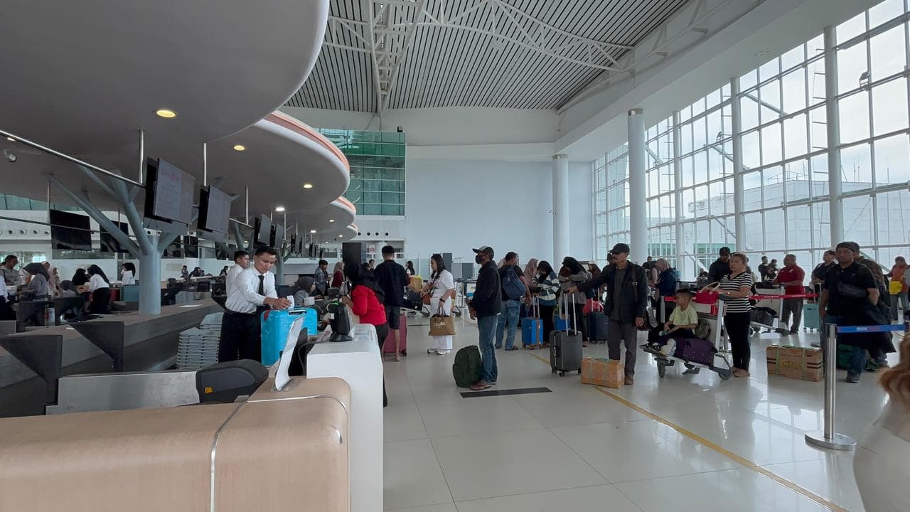 Bandara Sepinggan Ramai Lagi, Penumpang Domestik Naik Hampir 6 Persen 