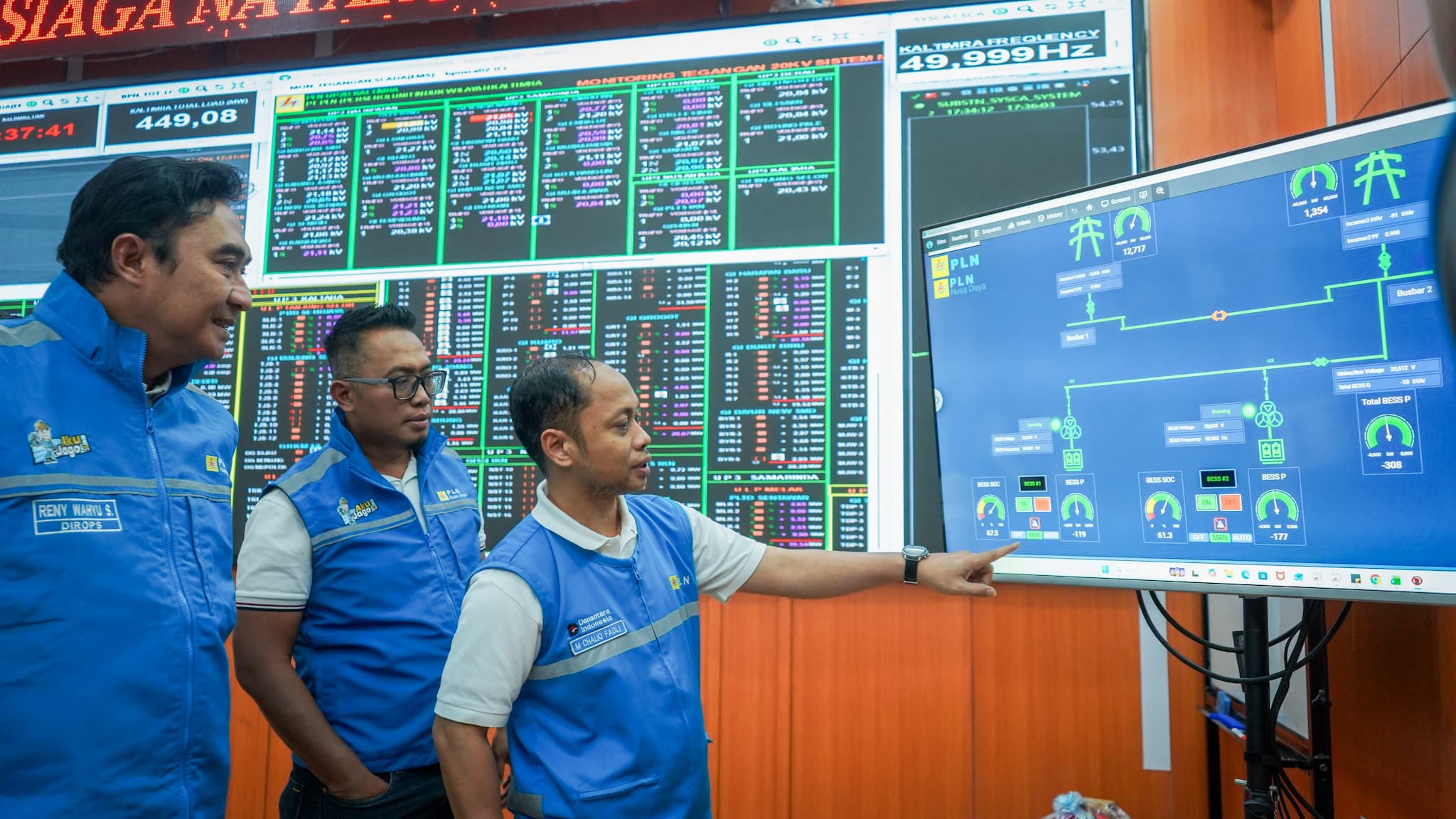 GM PLN UID Kaltimra Pantau Kelistrikan Malam Tahun Baru 