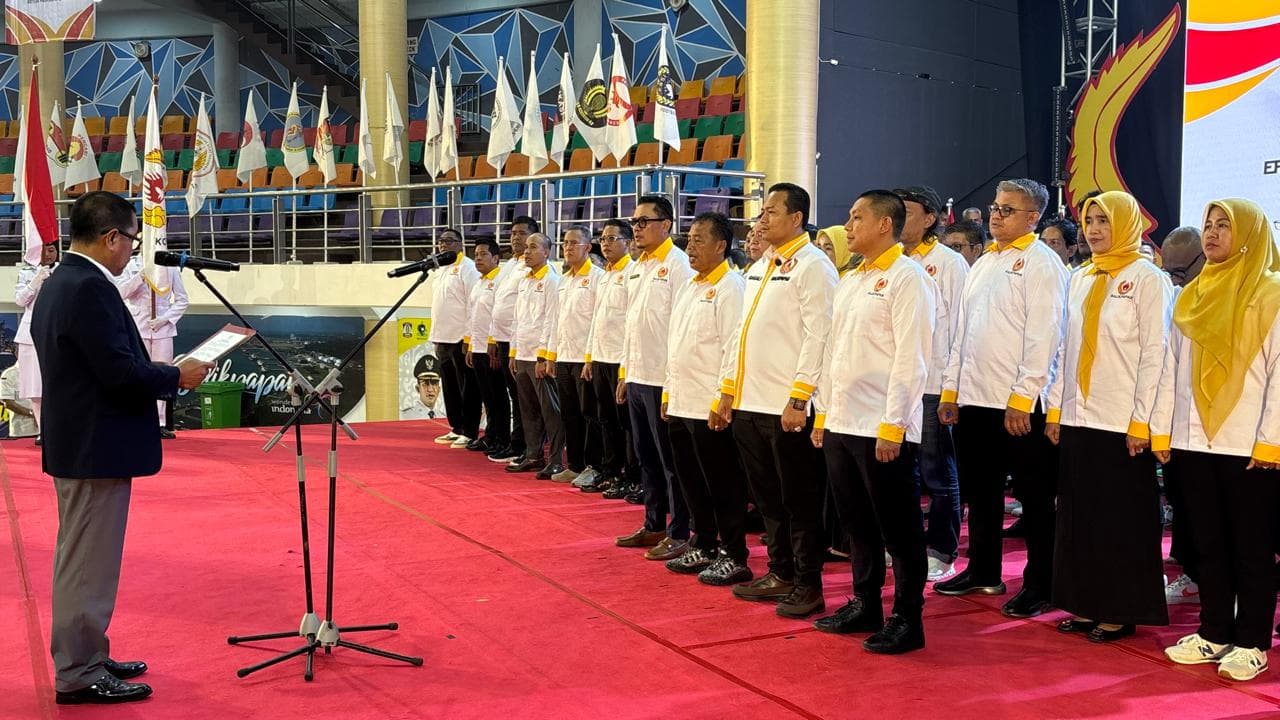 Pelantikan Pengurus KONI Balikpapan Periode 2025-2029 