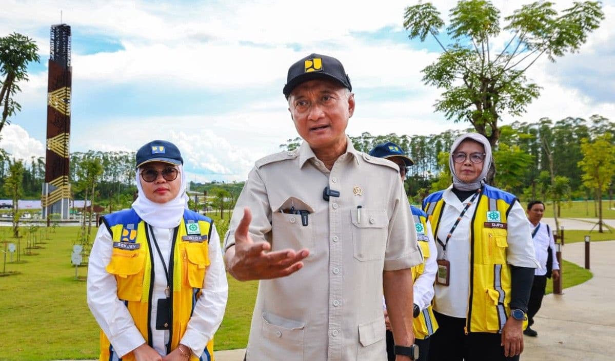Menteri Pekerjaan Umum Dody Hanggodo menegaskan bahwa pembangunan Ibu Kota Nusantara terus berjalan sesuai tahapan yang telah direncanakan