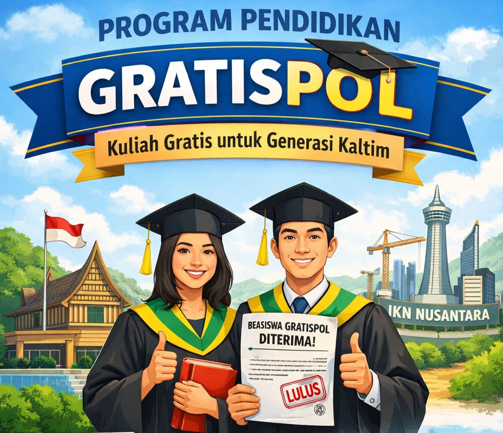 Gratispol Tahap III Cair, 63 Ribu Mahasiswa Kaltim Terima Beasiswa 