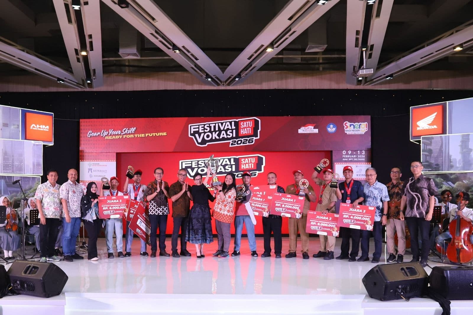 Ribuan Talenta SMK Unjuk Skill di Festival Vokasi Honda 2026