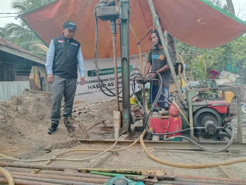 Salah satu program BMH, bantuan pembuatan sumur bagi masyarakat yang membutuhkan.