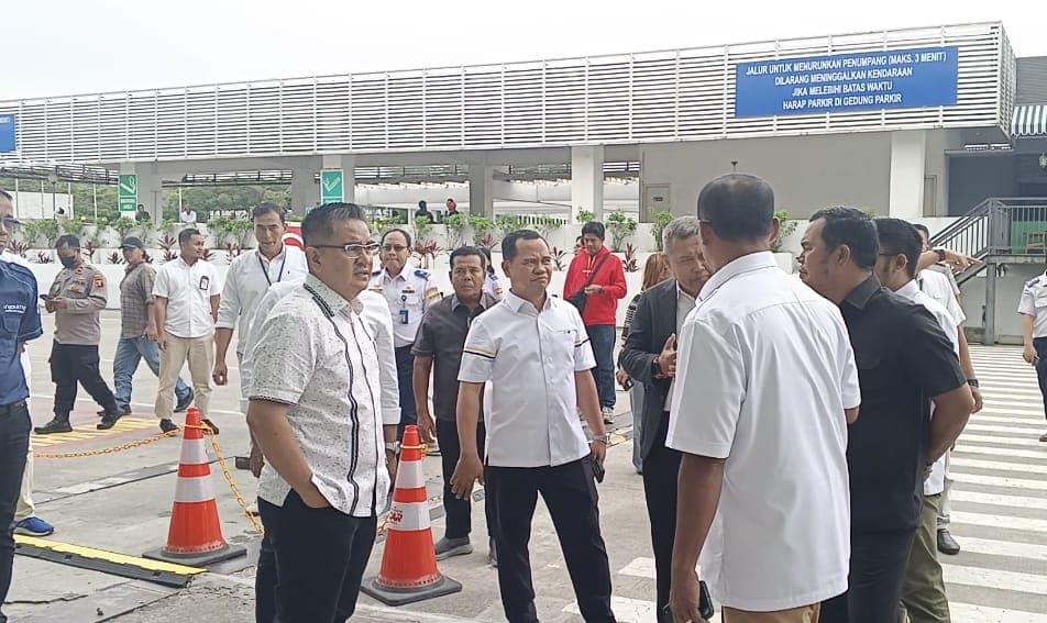 Komisi III DPRD Balikpapan Sidak Bandara SAMS Sepinggan pada Senin 23 Februari 2026