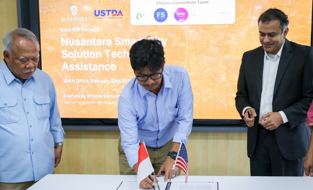 IKN Gandeng AS, Mantapkan Cetak Biru Smart City