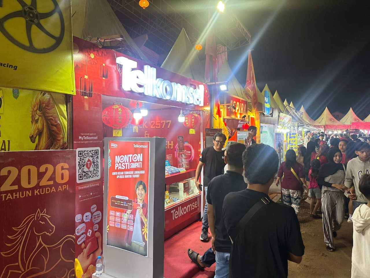 Hyper 5G Telkomsel Perkuat Jaringan Cap Go Meh 2026