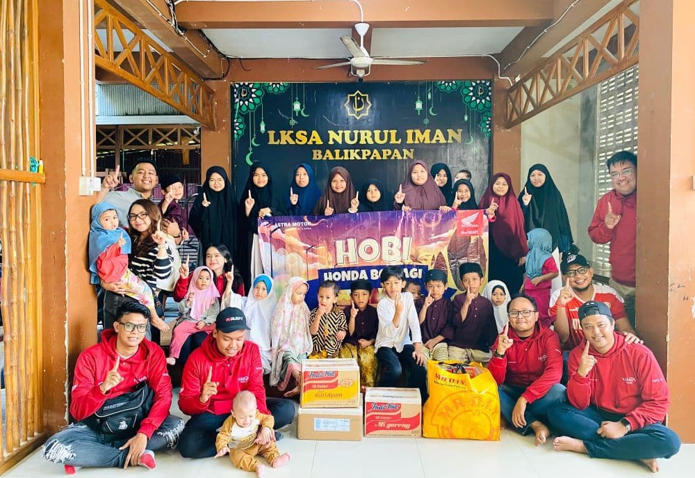 Astra Motor Kaltim 1 Berbagi di Panti Asuhan Balikpapan
