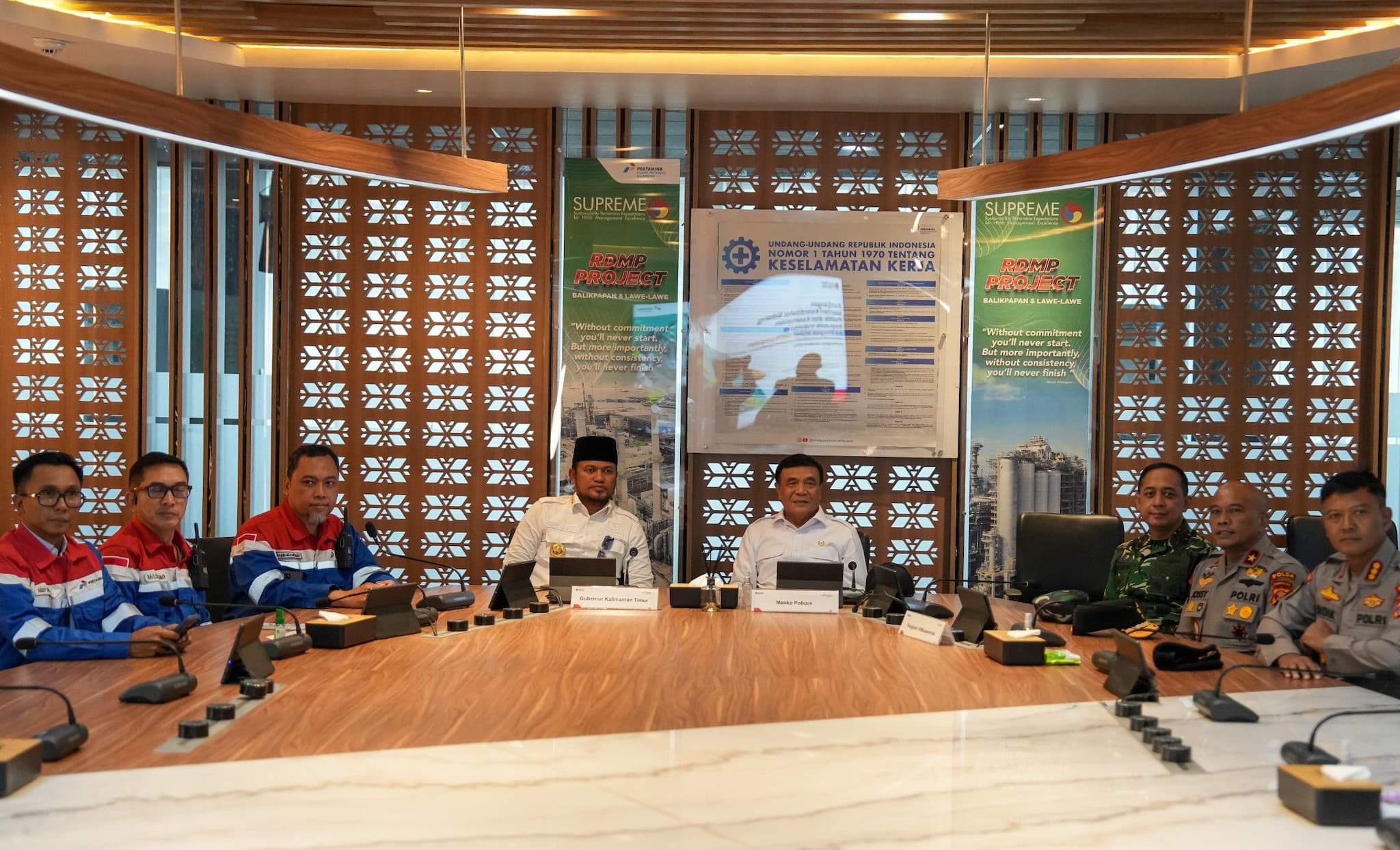 Menkopolkam Pantau RDMP Balikpapan di Tengah Konflik