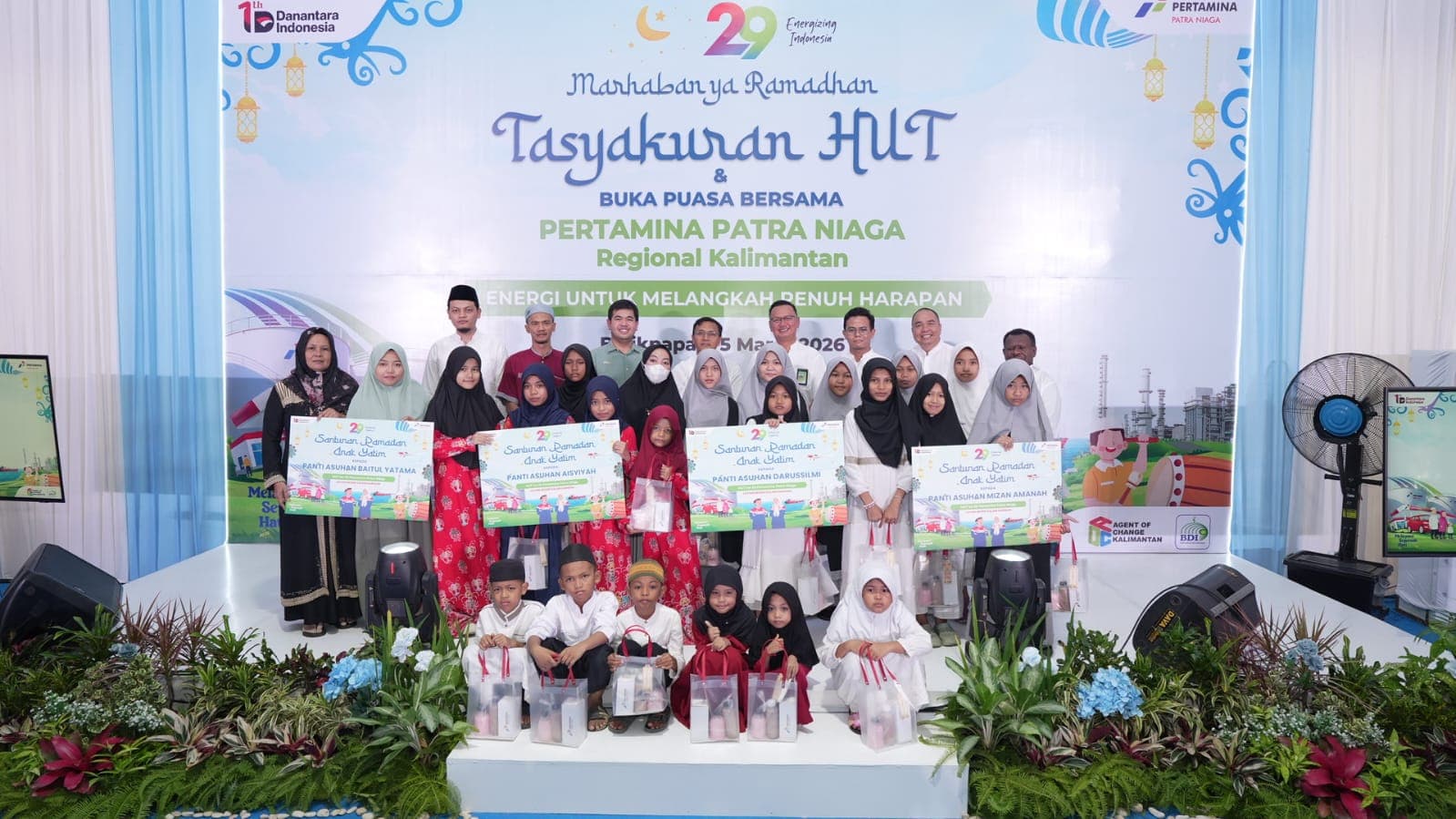 HUT ke-29, Pertamina Patra Niaga Santuni Panti Asuhan