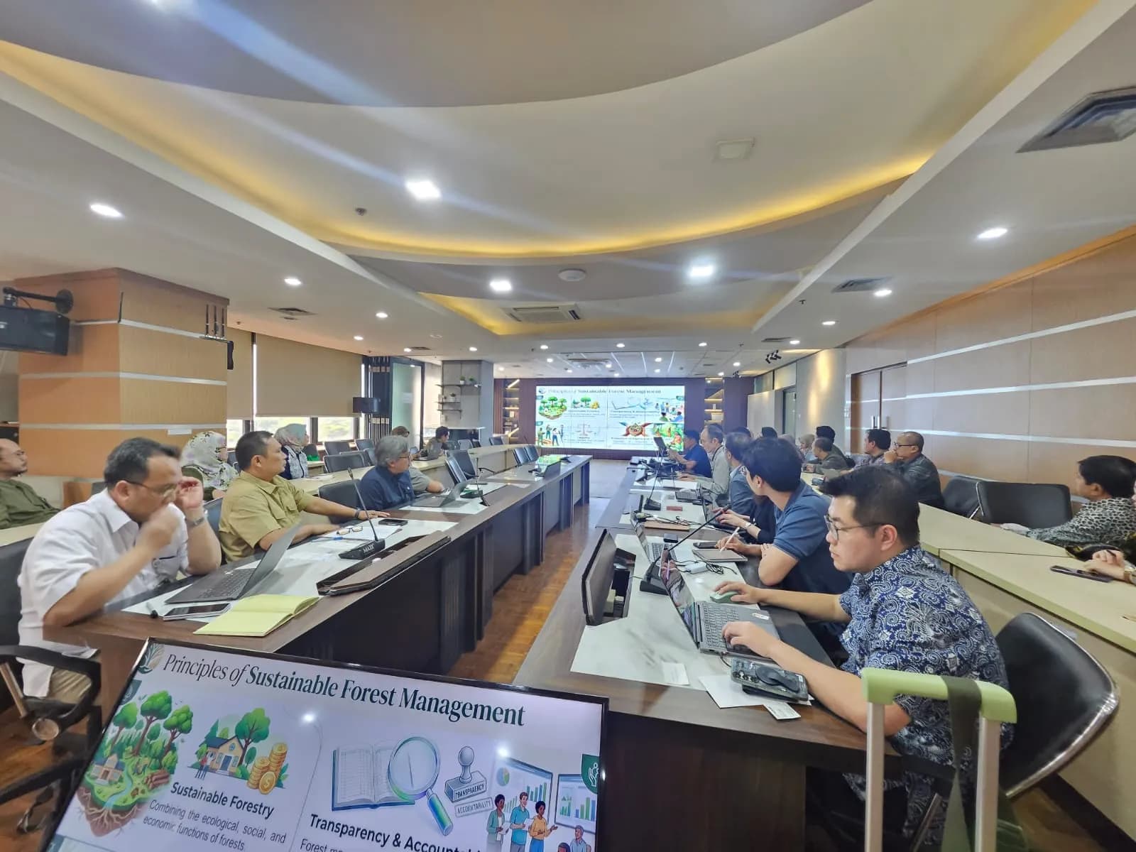 Kemenhut Bahas Pengelolaan Hutan Lestari dengan Tokyo Gas-Hanwa