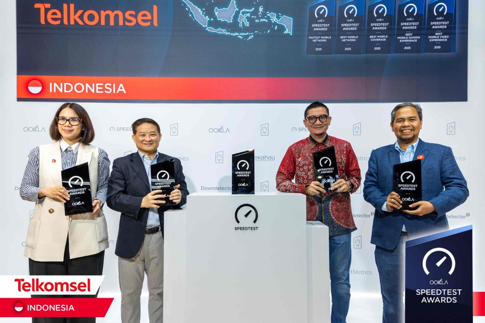Telkomsel Raih 5 Penghargaan Ookla 2026 