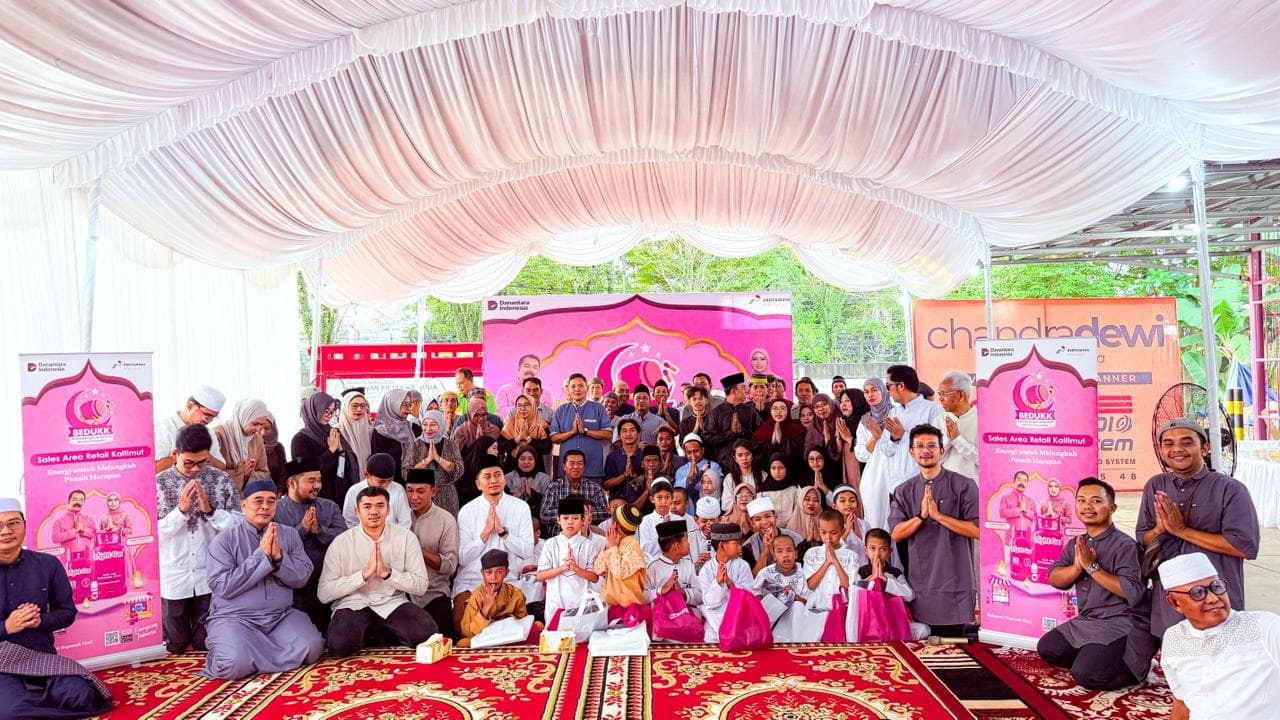 Pertamina Gelar BEDUK Ramadan, UMKM dan Santri Berbagi Takjil