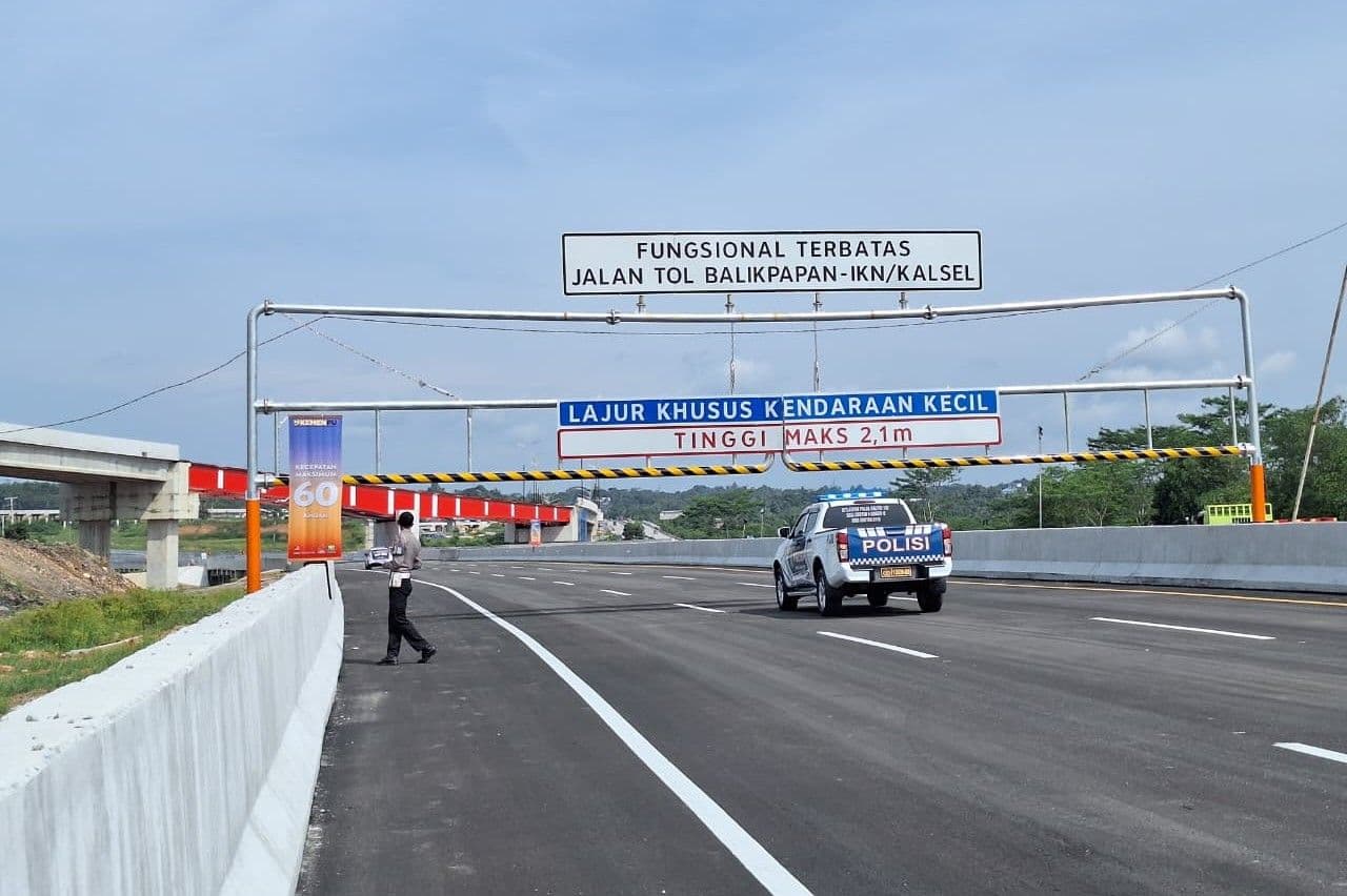 Tol IKN Dibuka Hari Ini, Gate Baru Juga Mulai Difungsikan