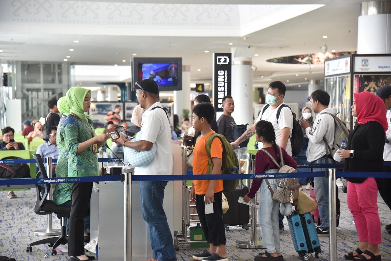 Triwulan I Tahun 2026, Tren Penumpang Bandara Sepinggan Terus Naik