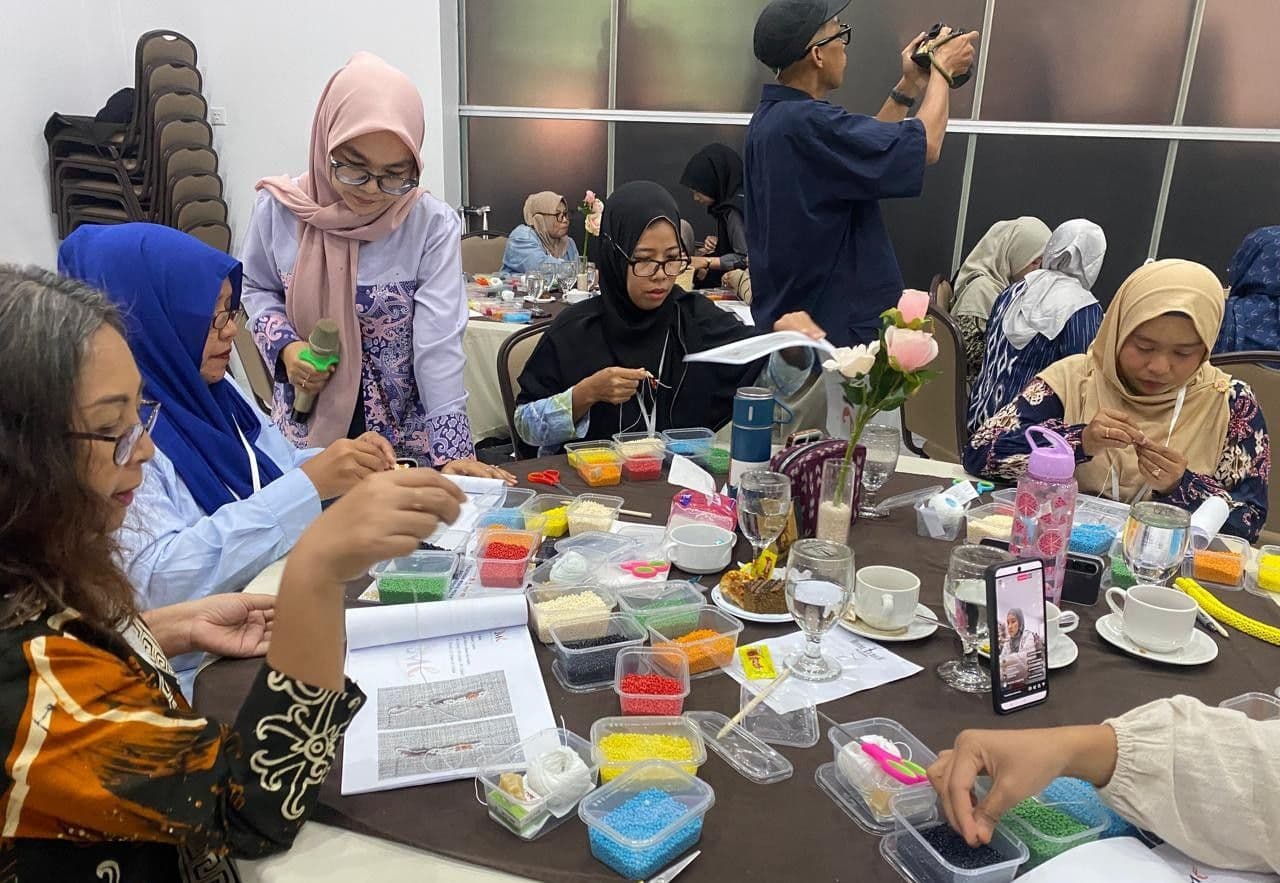 UMKM Balikpapan Digeber, Pelatihan Manik-manik Targetkan Pasar Dunia