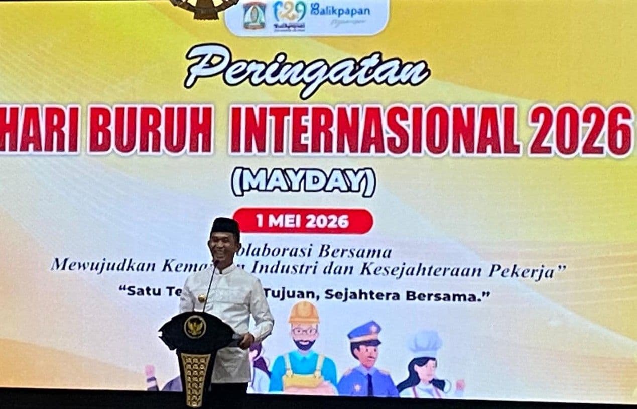 Wali Kota Rahmad Mas’ud dialog terbuka dalam May Day 2026