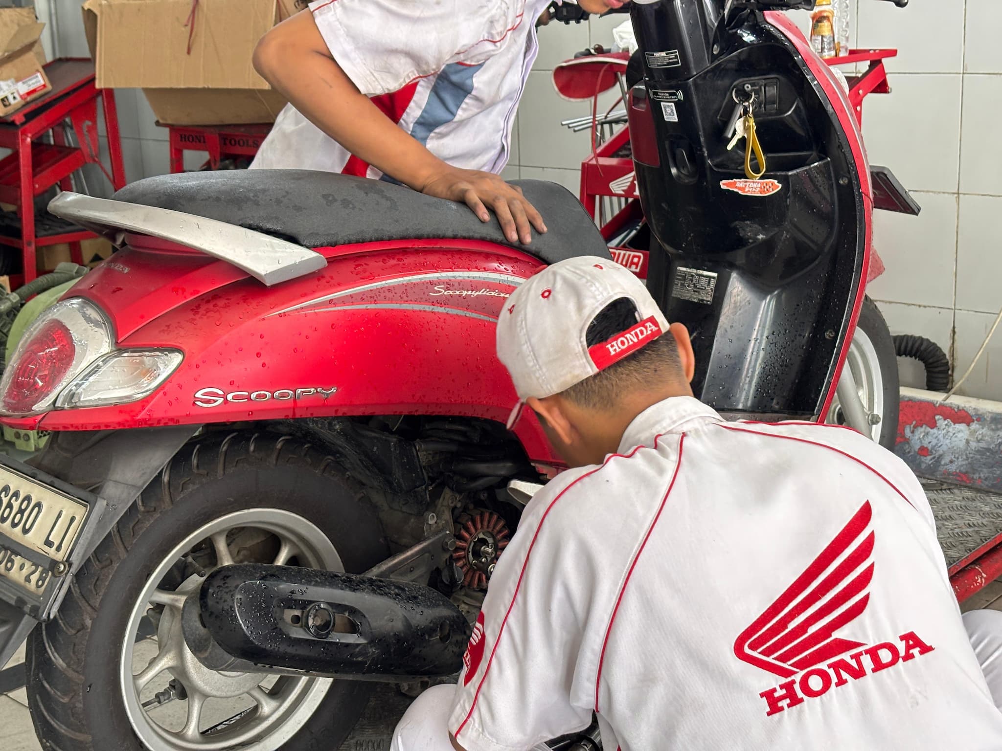 Rayakan Hardiknas 2026, Astra Motor Kaltim 1 gelar promo servis motor Honda hanya Rp50 ribu
