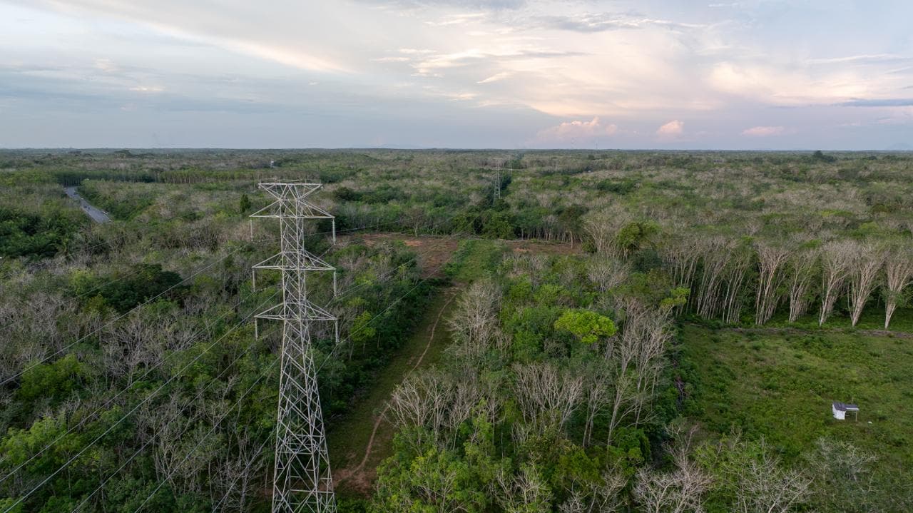 Jalur SUTT 150 kV Tanah Grogot–Sei Durian merupakan infrastruktur penting yang perlu dikawal secara menyeluruh