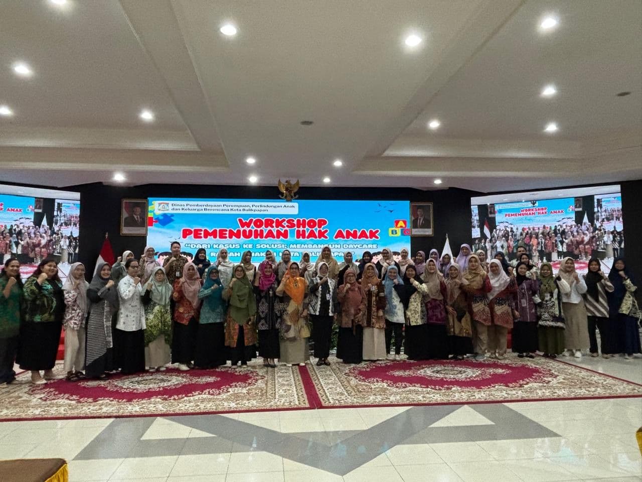 Workshop Pemenuhan Hak Anak 2026 bertajuk “Dari Kasus ke Solusi: Membangun Daycare Ramah Anak di Kota Balikpapan”. 
