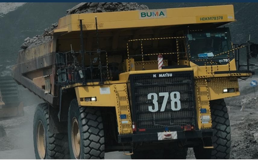 PT BUMA Internasional Grup Tbk mengalami penurunan jumlah investor SID.