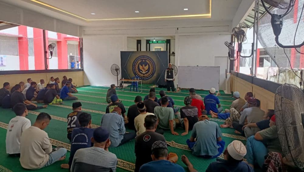 Warga binaan Lapas Kelas IIA Balikpapan rutin belajar Al-Qur’an melalui Program Dai Tangguh BMH Kaltim