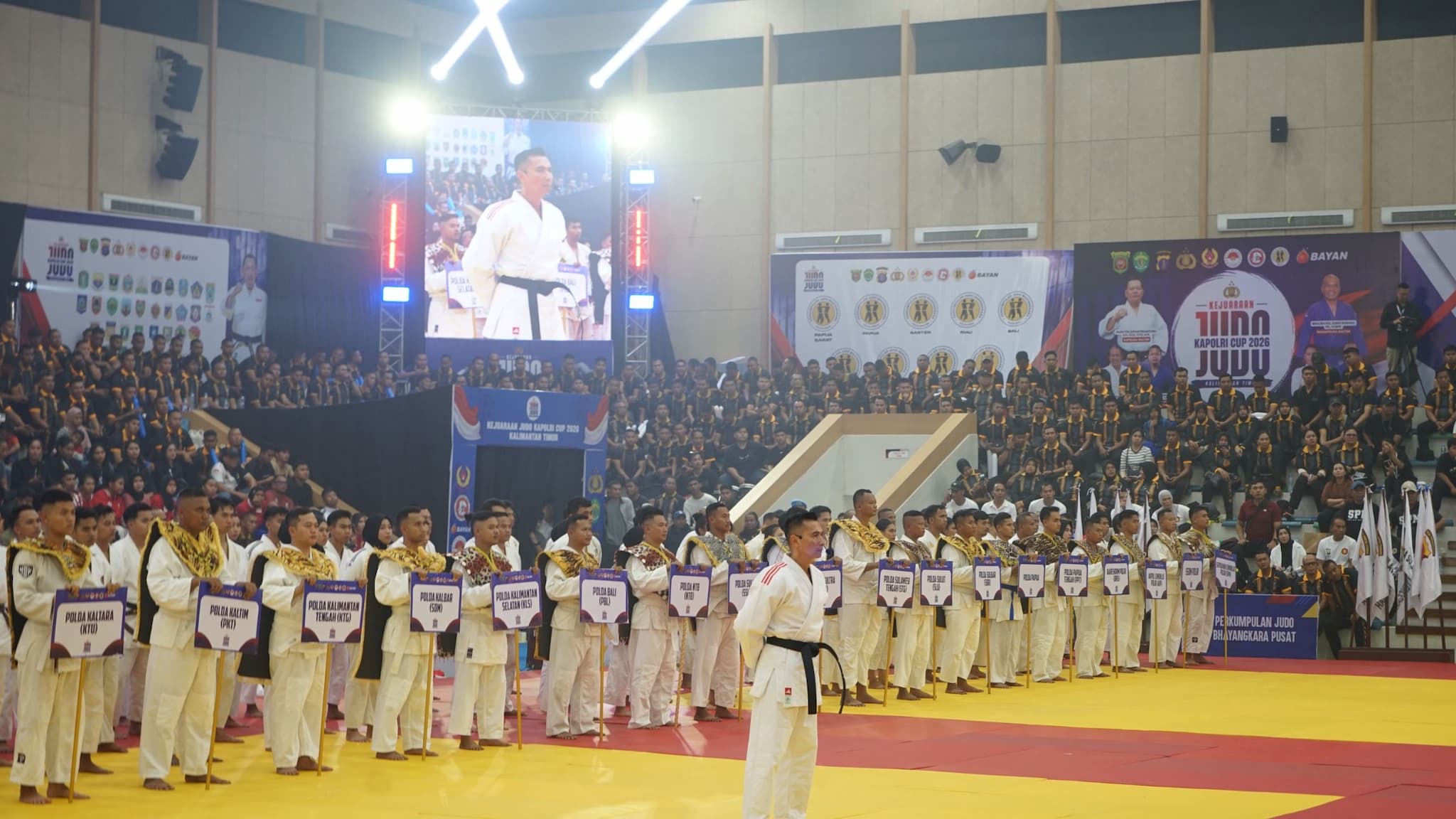 PLN UID Kaltimra Kawal JUDO Kapolri Cup Tanpa Blackout