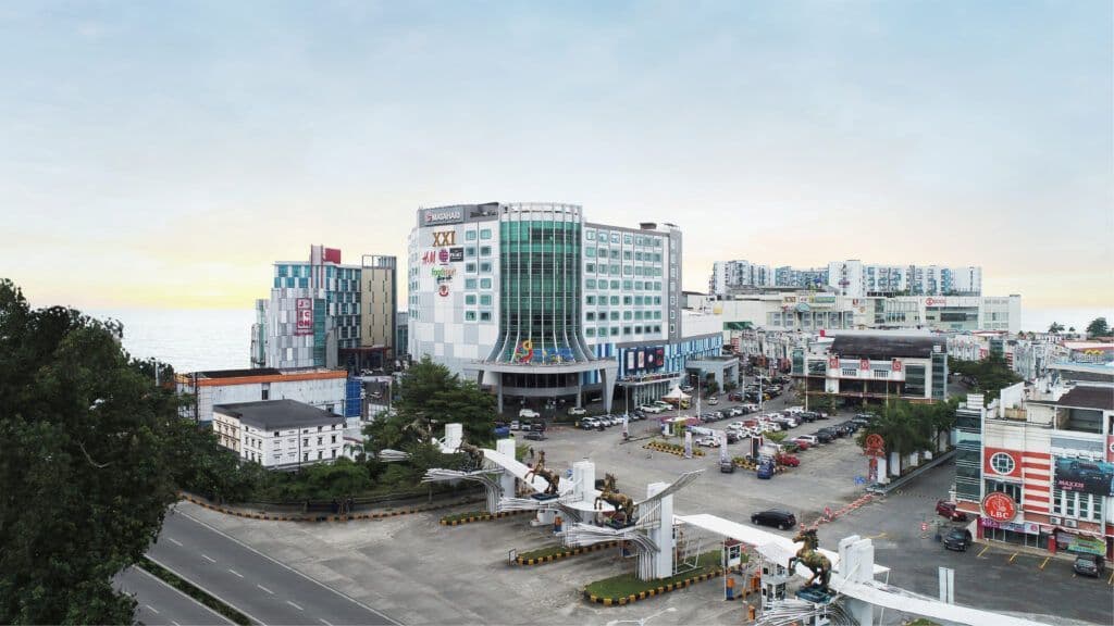 Kawasan bisnis Balikpapan Superblock yang dikembangkan PT Wulandari Bangun Laksana Tbk.