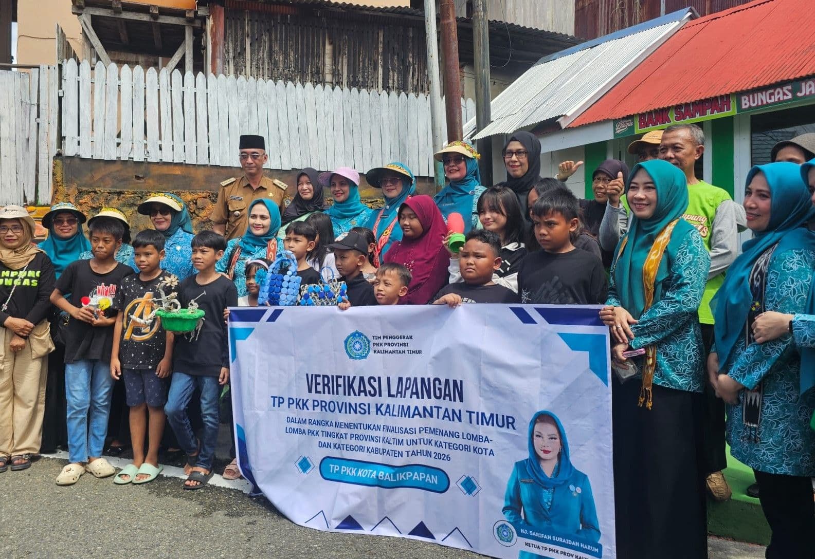 Verifikasi PKK Kaltim: Kampung Bungas Dinilai Punya Daya Tarik Jadi Destinasi