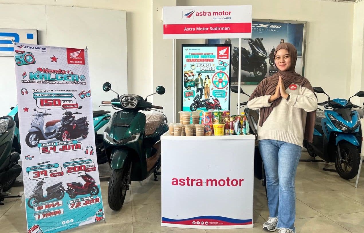 Ngopi Gratis Sambil Beli Motor, Promo Honda Ini Bikin Tergoda