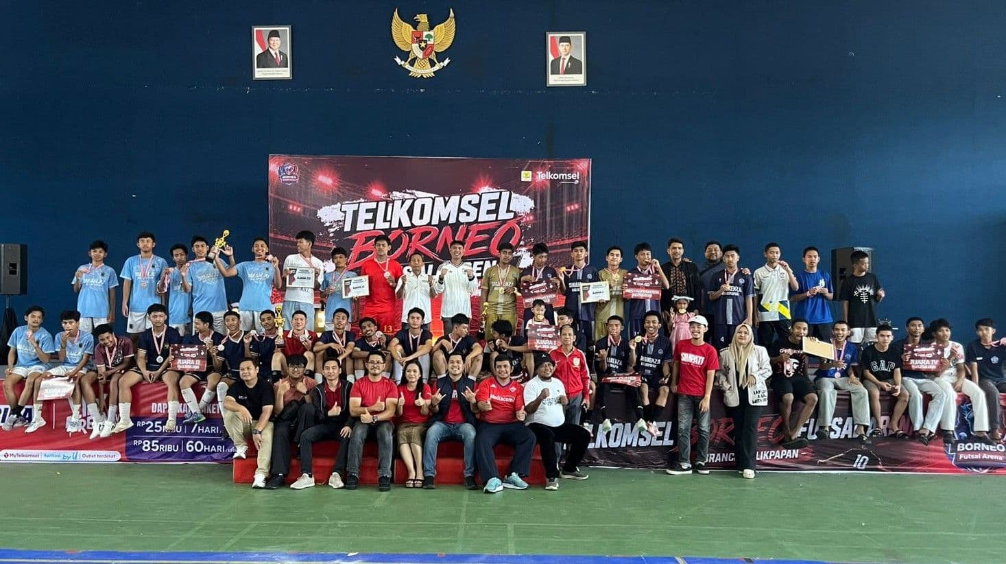 Telkomsel Borneo Futsal Arena 2026 Sukses Digelar, SMKN 1 Juara