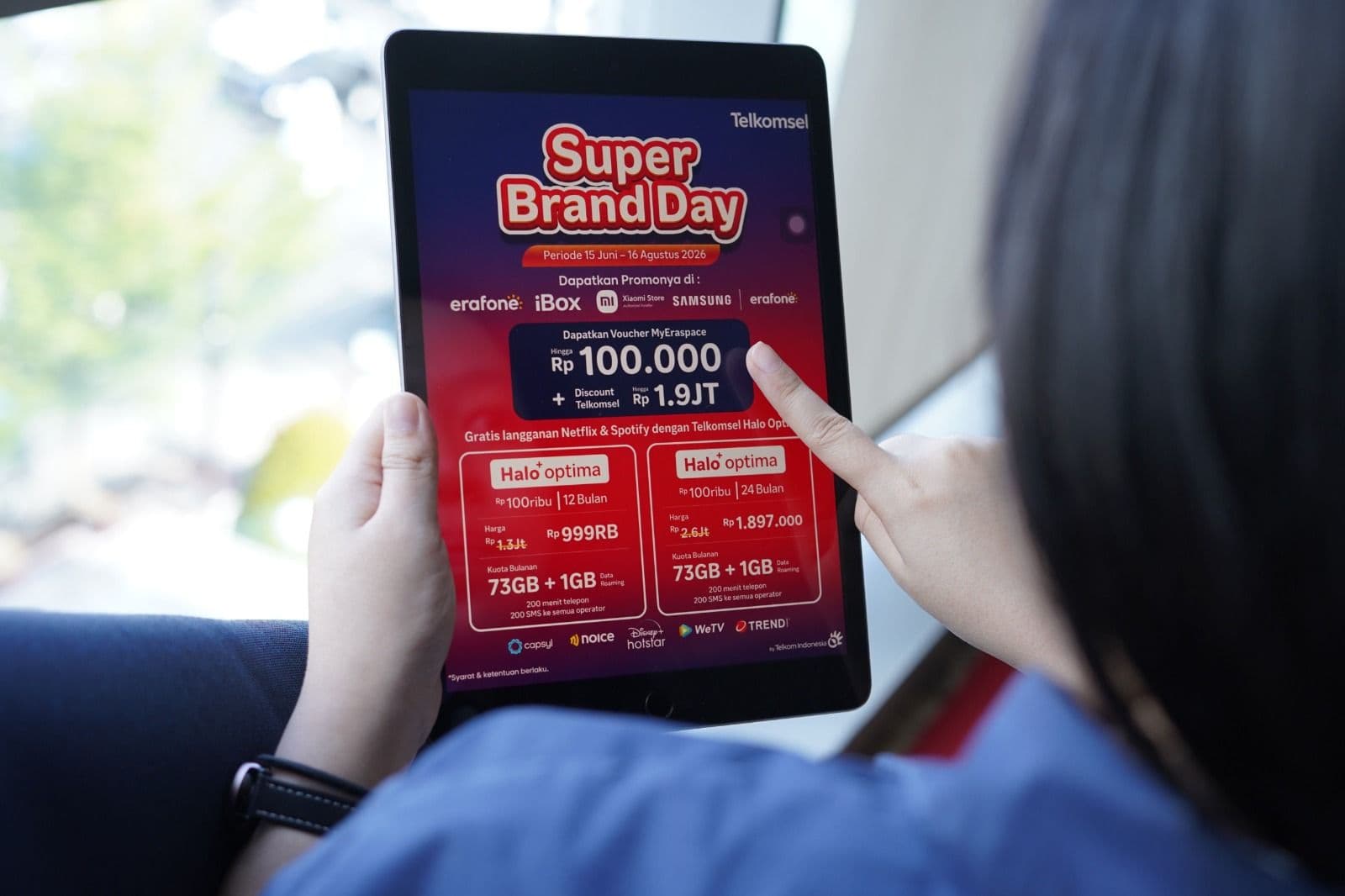 Super Brand Day, Telkomsel dan Erajaya Beri Diskon hingga Rp1,9 Juta