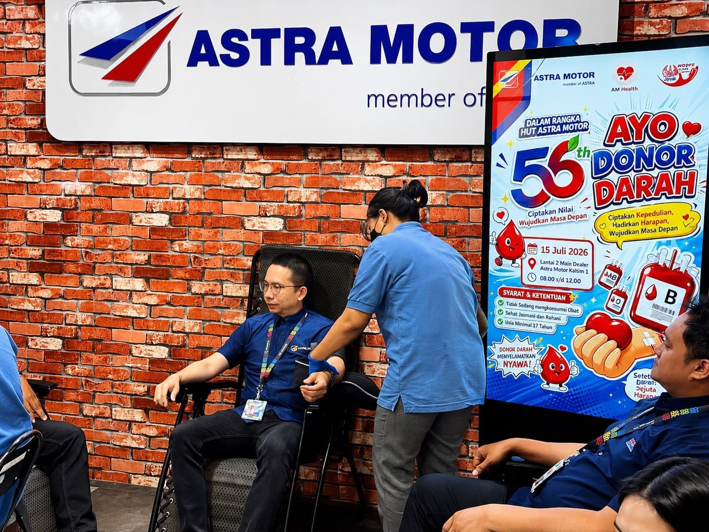 HUT Astra Motor, Donor Darah di Balikpapan Kumpulkan 66 Kantong