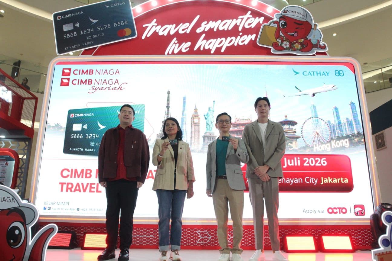 CIMB Niaga-Cathay Travel Fair 2026 Tebar Promo Tiket hingga Asia Miles