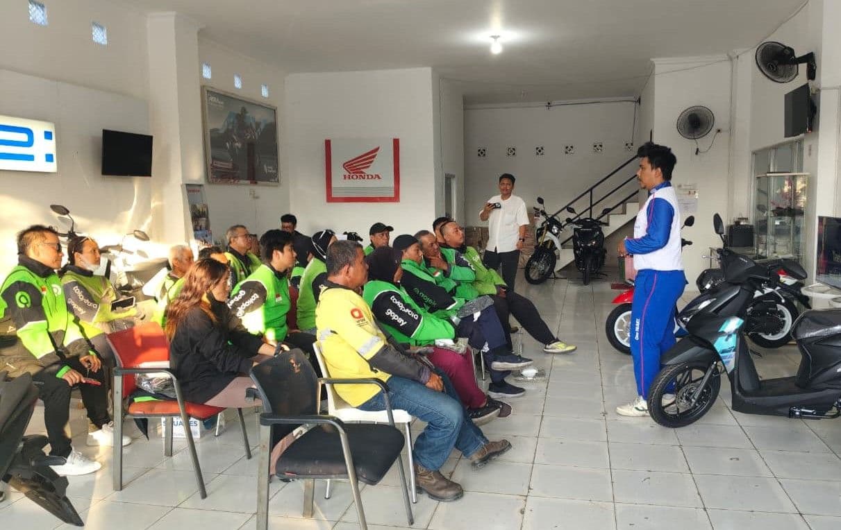 Astra Motor Kaltim 1 Ajak Driver Gojek Balikpapan Terapkan #Cari_Aman
