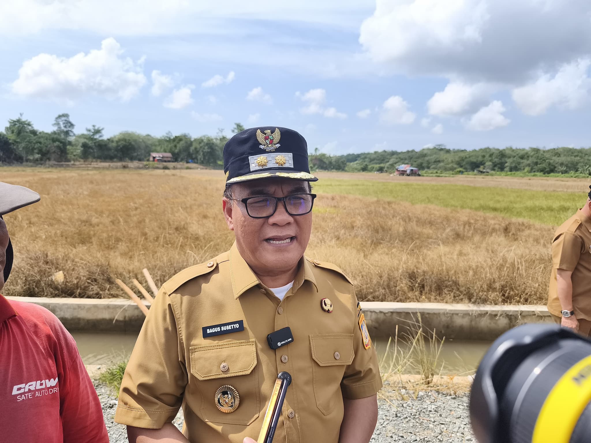 Wawali Balikpapan Bagus Susetyo mengatakan Irigasi Gunung Binjai Dibangun, Petani Balikpapan Berpeluang Panen 3 Kali