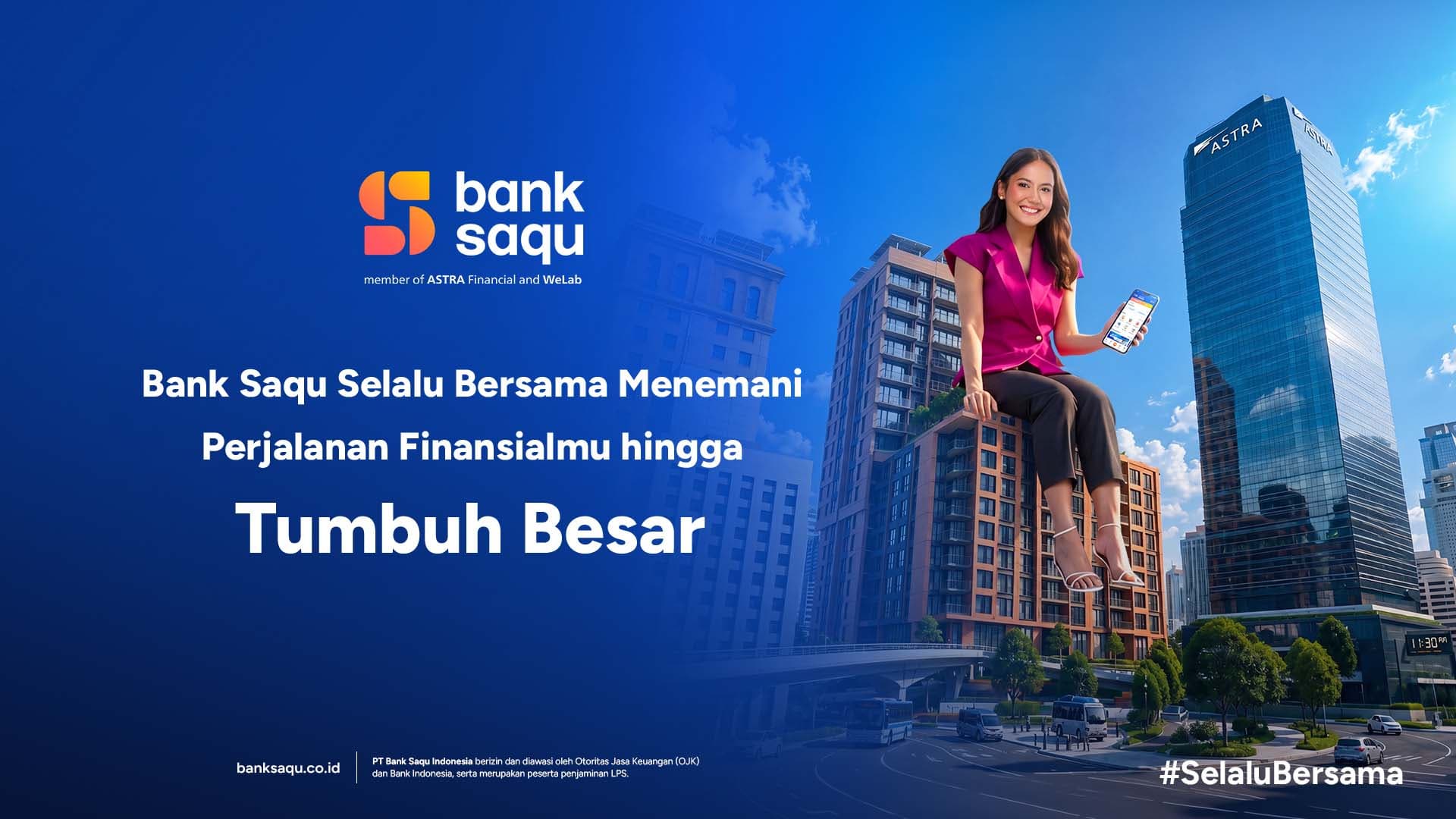 Bank Saqu Catat Pertumbuhan, DPK Capai Rp8,9 Triliun 