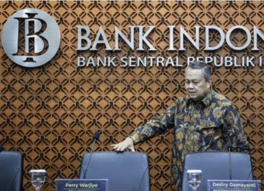 Perry Warjiyo semasa menjadi Gubernur Bank Indonesia. 