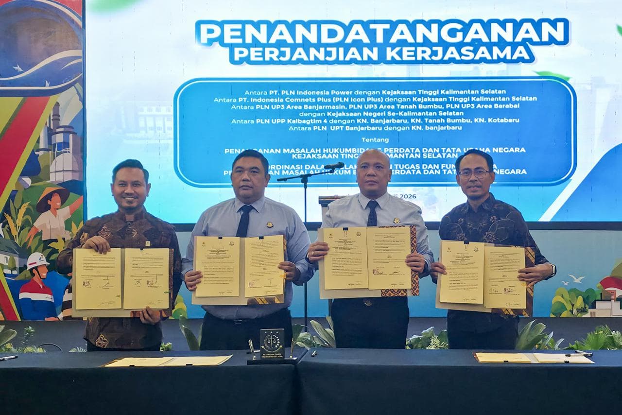 PLN Group Gandeng Kejaksaan Kawal Proyek Listrik di Kalimantan Selatan