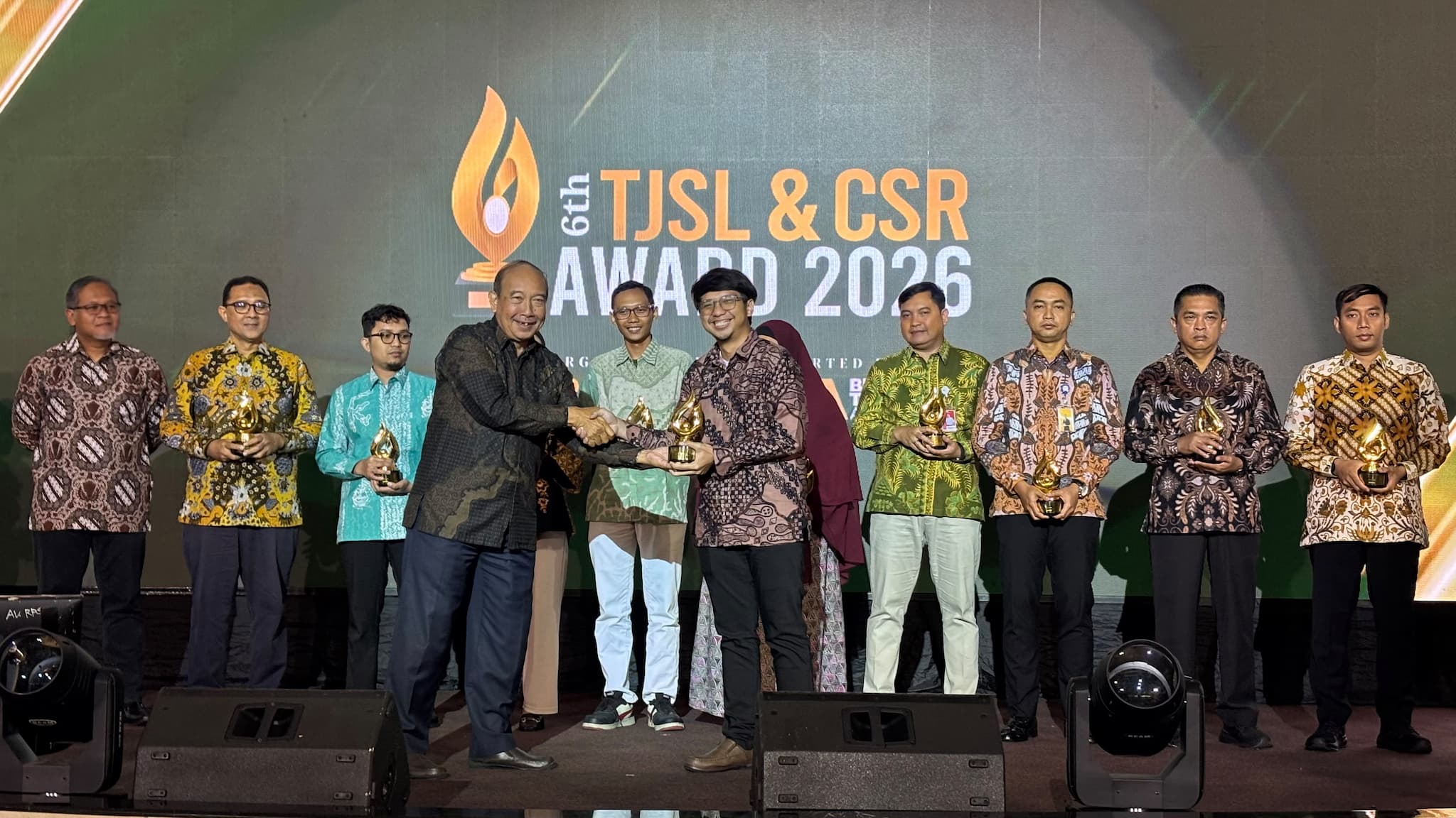 TALISERA Antar Pertamina AFT Sepinggan Raih Gold TJSL Award 2026