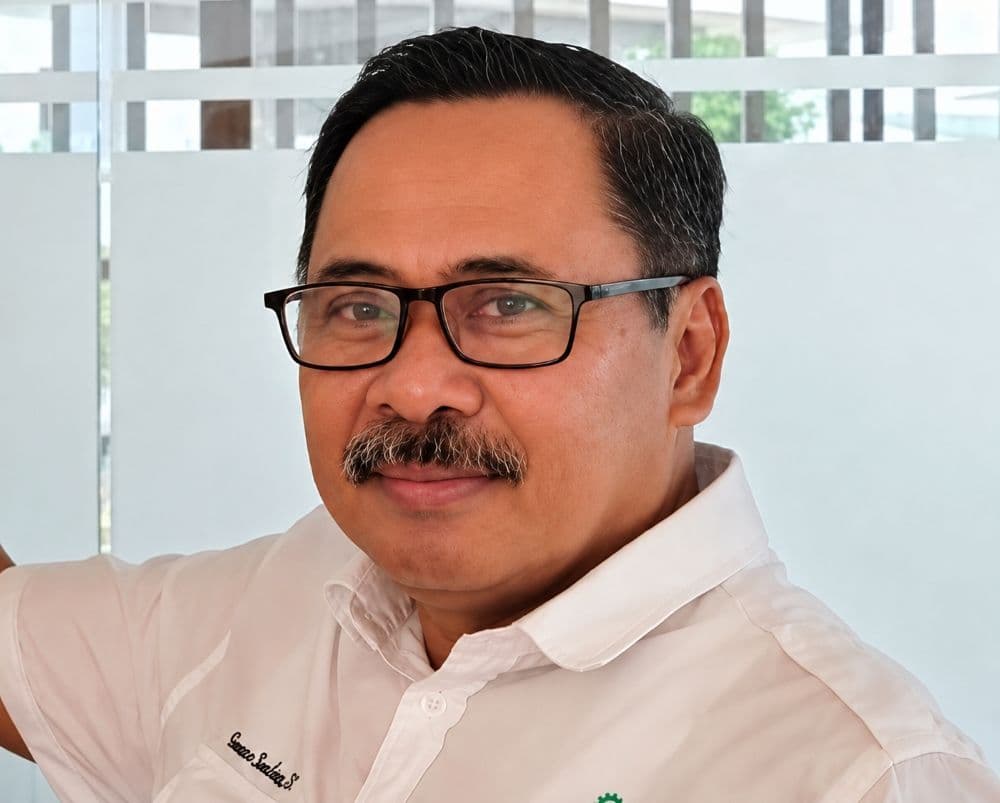 Ketua FKLPI Kaltim,Giman Santoso.
