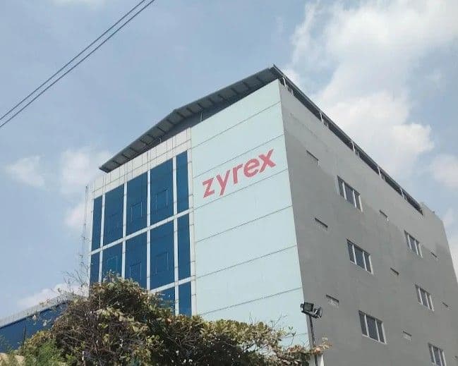 Kantor pusat PT Zyrexindo Mandiri Buana Tbk di Jakarta.