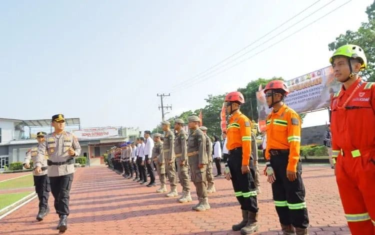 Antisipasi Karhutla di Tengah El Nino, Polres Kukar Tingkatkan Kesiapsiagaan 