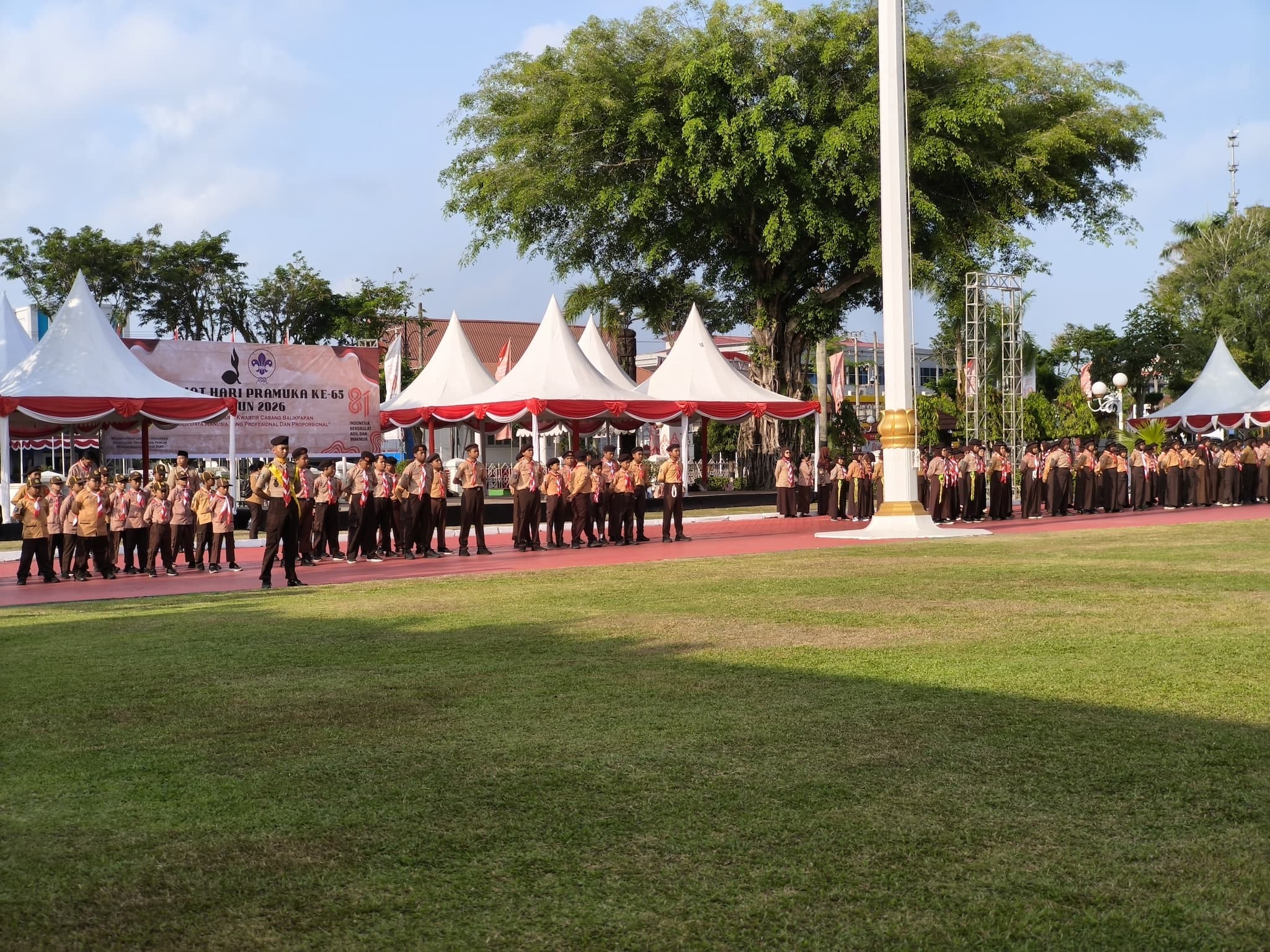 Hari Pramuka ke-65, Pesan Rahmad Mas’ud untuk Generasi Muda Balikpapan 