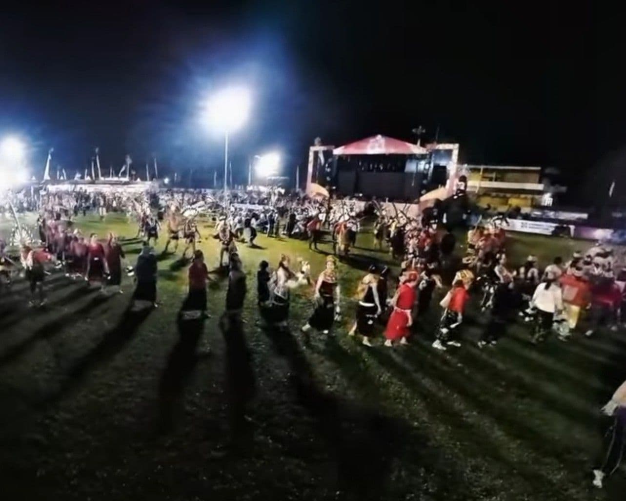 Festival adat Wehea di Kutai Timur.