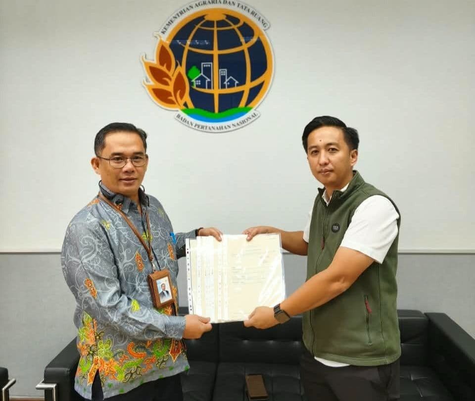 PLN dan BPN Tuntaskan 13 Sertifikat Tapak Tower SUTT 150 kV Melak–Kotabangun 