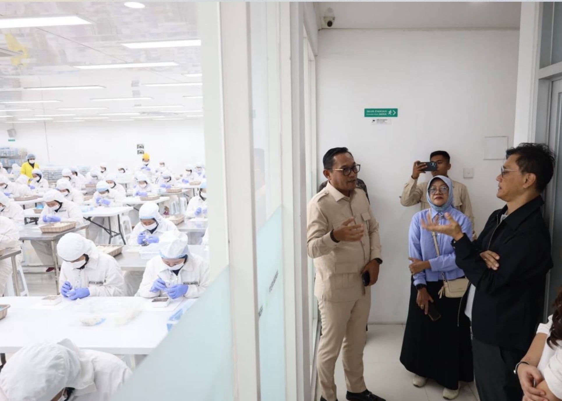 Wagub Kaltim Seno Aji menjajaki investasi pabrik pengolahan sarang burung walet bersama PT Esta Indonesia Tbk. 