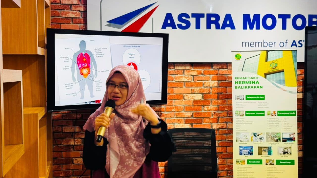 Astra Motor Kaltim 1 Gelar Seminar Gizi, Karyawan Diajak Hidup Sehat